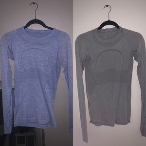 bundle of lululemon shirts